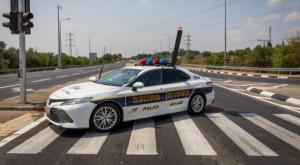 משטרת ישראל, חסימות ביום הזיכרון צילום: Flash90 תחבורה