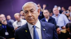 נתניהו בבית המשפט |  צילום: Chaim Goldberg,Flash90 חדשות