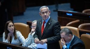 נתניהו בכנסת, בליץ פגישות צילום: Yonatan Sindel,Flash90 פוליטי