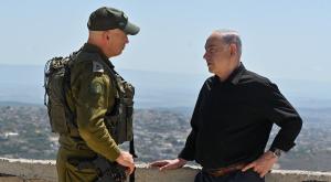 נתניהו בתרגיל בצפון צילום: קובי גדעון / לע״מ חדשות