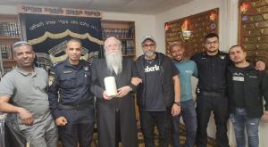 ספר התורה שהוחזר צילום: דוברות המשטרה פלילים