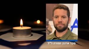 פקד ארנון זמורה ז"ל צילום: Shutterstock, דוברות המשטרה ברנז'ה