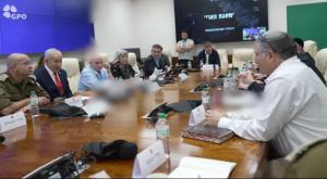 ראש השב"כ בישיבת הקבינט צילום: צילום מסך, לע"מ דעות