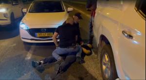 רגע המעצר צילום: דוברות המשטרה פלילים