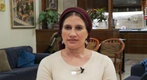 רחל גולדברג, רעייתו של הרב אבי גולדברג ז"ל צילום: צילום מסך חדשות