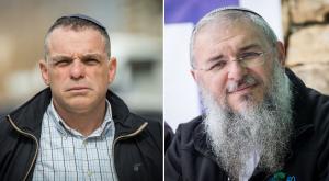 שלמה נאמן ועודד רביבי, דורשים שינוי צילום: Yonatan Sindel/Flash90 חדשות