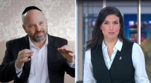 דוריה למפל, מגישת המהדורה המרכזית/יקי רייסנר, "ווארט" צילום: צילום מסך רשת 13 טלוויזיה