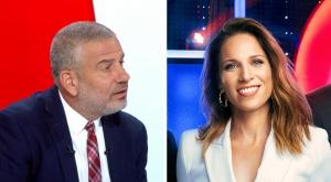 הילה קורח/ינון מגל צילום: מיכה לובטון/צילום מסך ערוץ 14 טלוויזיה