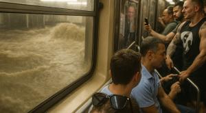 הצפה ברכבת, אילוסטרציה צילום: chatGPT,  חדשות