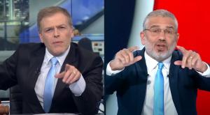ינון מגל/אראל סג"ל, מגישי "הפטריוטים" בעבר ובהווה צילום: צילום מסך ערוץ 14 טלוויזיה