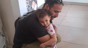 לירון באפטר מהמילואים צילום: פרטי חדשות