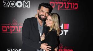 עמוס תמם ואשתו צילום: אור גפן אופנה