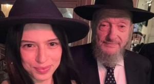 קורין גדעון עם החם החרדי צילום: צילום מסך אינסטגרם אופנה
