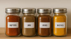 תבלינים צילום: chatgpt לייף סטייל