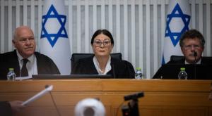 הדיון בבית המשפט העליון על חוק צמצום עילת הסבירות צילום: Yonatan SIndel/Flash90 מדיני