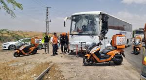 זירת התאונה צילום: דוברות איחוד ההצלה חדשות