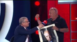 התפרץ לשידור צילום: ערוץ 14, מתוך שידור התכנית "הפטריוטים" טלוויזיה