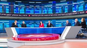 אולפן חדשות 14 | צילום: סטודיו תומאס תומר שלום טלוויזיה