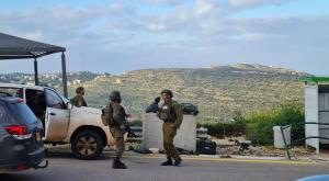 כוחות הביטחון בזירת הפיגוע צילום: דוברות מועצת בנימין ביטחון