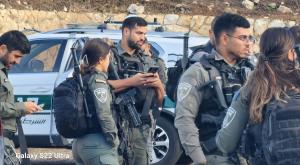 נערכים להריסת בית המחבל צילום: דוברות המשטרה חדשות