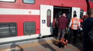 הולכת רגל נהרגה כתוצאה מפגיעת רכבת צילום: איחוד הצלה חדשות