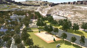 הפארק ומרכז המבקרים שיוקמו בירושלים צילום: שלף מטלון  אדריכלי נוף בע"מ. חדשות נדלן