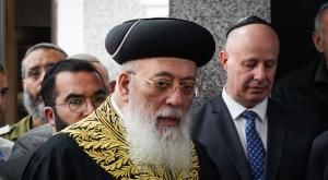 "מדוע לא הועמד לדין משמעתי", הרב שלמה עמאר צילום: Hillel Maeir/Flash90 פוליטי
