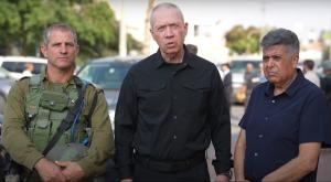 "נכה בעזה כפי שטרם נראה", גלנט בסיום הביקור באופקים צילום: צילום מסך, אלעד מלכה ביטחון