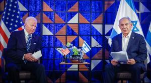 ביידן לנתניהו: "לפי מה שראיתי - תקיפת בית החולים לא נעשתה על ידיכם" צילום: Miriam Alster/Flash90 מדיני