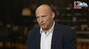 בנט צילום: ערוץ 12, צילום מסך חדשות