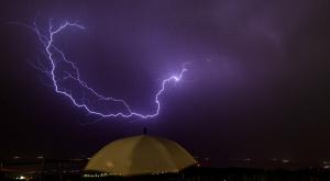 ברקים בחורף, אילוסטרציה צילום: Ayal Margolin,Flash90 תחזית מזג האוויר