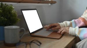 גולשת במחשב צילום: Prathankarnpap,Shutterstock חדשות