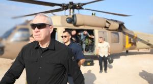 גלנט בתרגיל המלחמה בצפון צילום: שחר יורמן, צילום מסך ביטחון