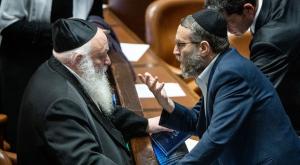 גפני וגולדקנופף צילום: Yonatan Sindel,Flash90 פוליטי