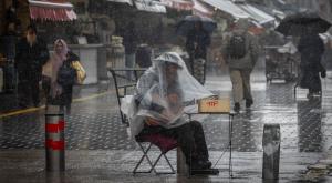 גשם בירושלים צילום: Chaim Goldberg,Flash90 תחזית מזג האוויר
