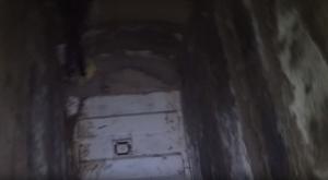 דלת ההדף שנפרצה צילום: דובר צה"ל, צילום מסך ביטחון