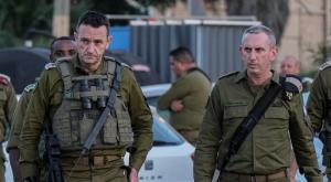הגרי והרמטכ"ל הלוי, חשש מצווי מעצר ללוחמים צילום: Flash90,Flash90 חדשות