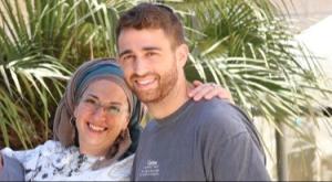החטוף אבינתן אור והאמא דיצה צילום: באדיבות המשפחה ברנז'ה