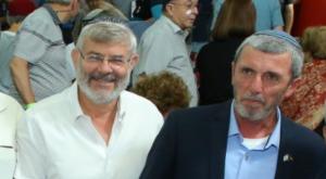 הרב שמואל לורנץ, משמאל צילום: דוד וייל המגזר