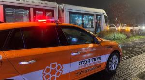 הרכבת הקלה צילום: איחוד הצלה חדשות