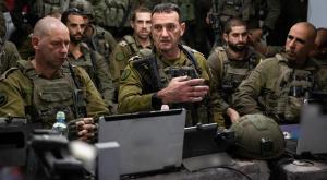 הרמטכ"ל בעזה צילום: דובר צה"ל ביטחון