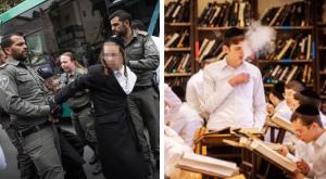 חרדים צילום: Yonatan Sindel/Flash90,  Chaim Goldberg/Flash90 חדשות