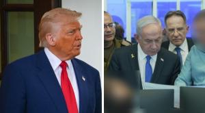 טראמפ ונתניהו צילום: דוברות שב"כ,  Liri Agami,Flash90 חדשות