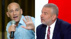 ינון מגל וגיא פלג צילום:  פלאש 90, צילום מסך ערוץ 14 ברנז'ה