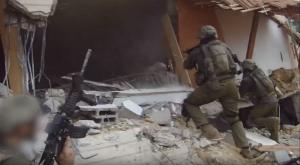 לוחמי הקומנדו בלב חאן יונס צילום: דובר צה"ל, צילום מסך ביטחון