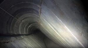 מנהרת חמאס צילום: דובר צה"ל, צילום מסך ביטחון