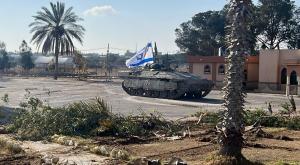 מעבר רפיח לאחר ההשתלטות צילום: דובר צה"ל ביטחון