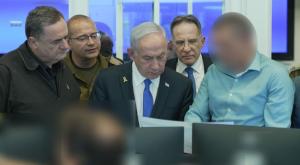 נתניהו בחמ"ל שב"כ צילום: דוברות שב"כ חדשות