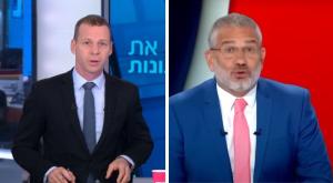 עמית סגל וינון מגל צילום: צילום מסך, חדשות 12, ערוץ 14 טלוויזיה