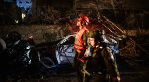 פיקוד העורף בזירת נפילה, ארכיון צילום: Avshalom Sassoni,Flash90 חדשות